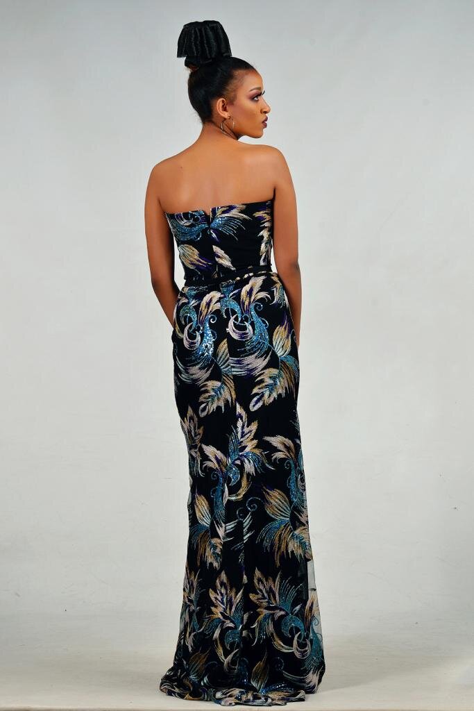 Sequin Maxi Dress